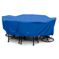 Pacific Blue Oval/Rectangular Dining Set Cover K10250