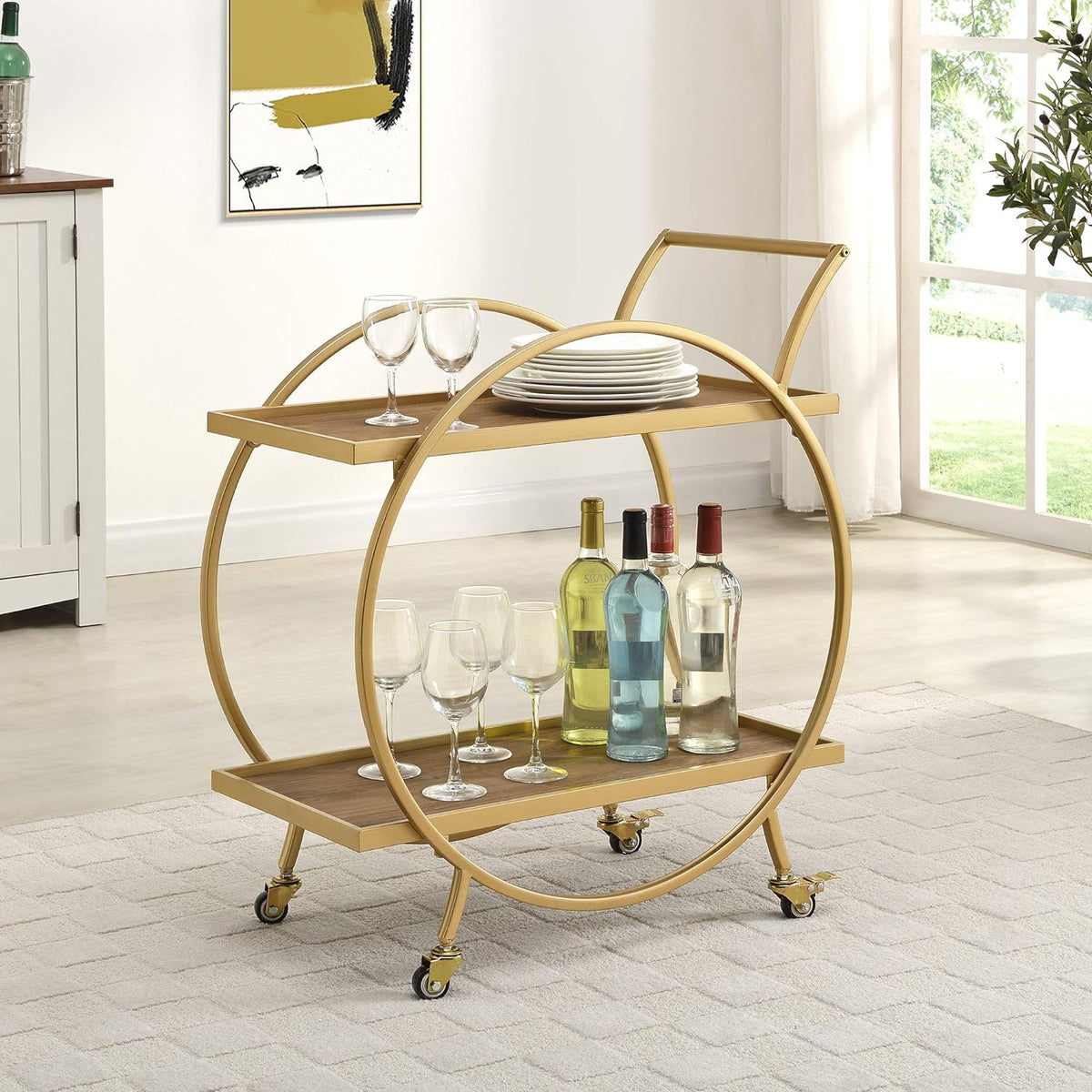 Gold Bar Cart X974