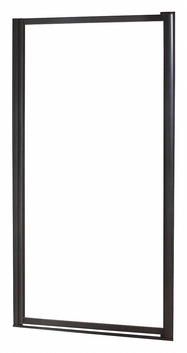Oil Rub Bronze Pivot Shower Door V4385