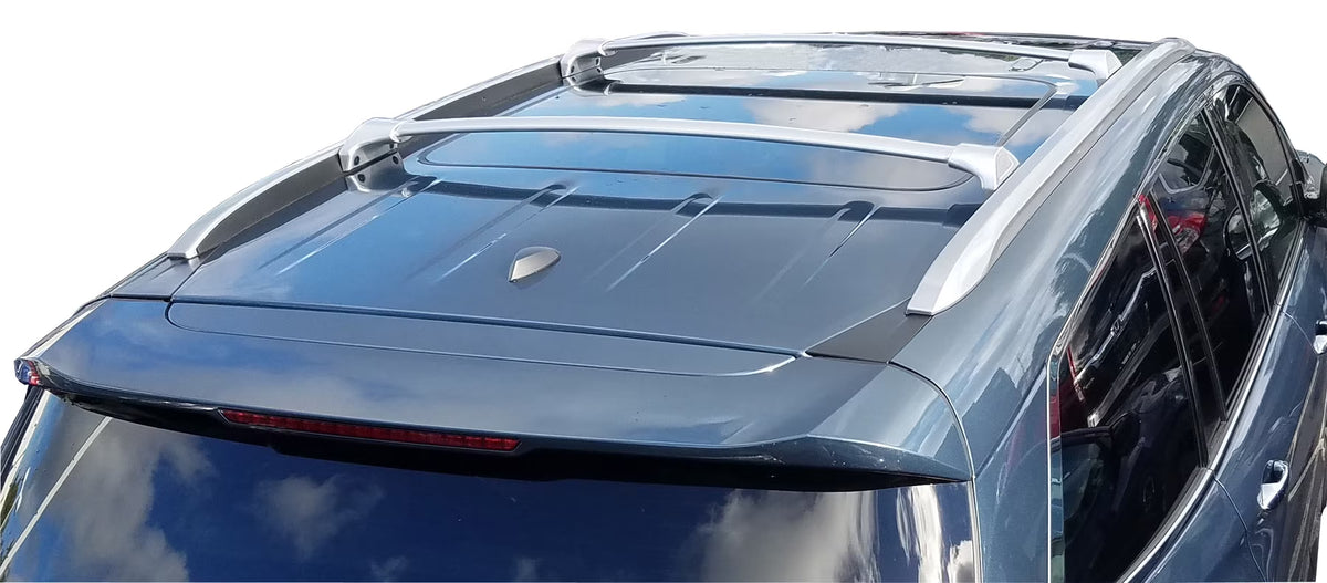 Silver Aluminum Roof Rack Crossbars, Set of 2pcs Z614