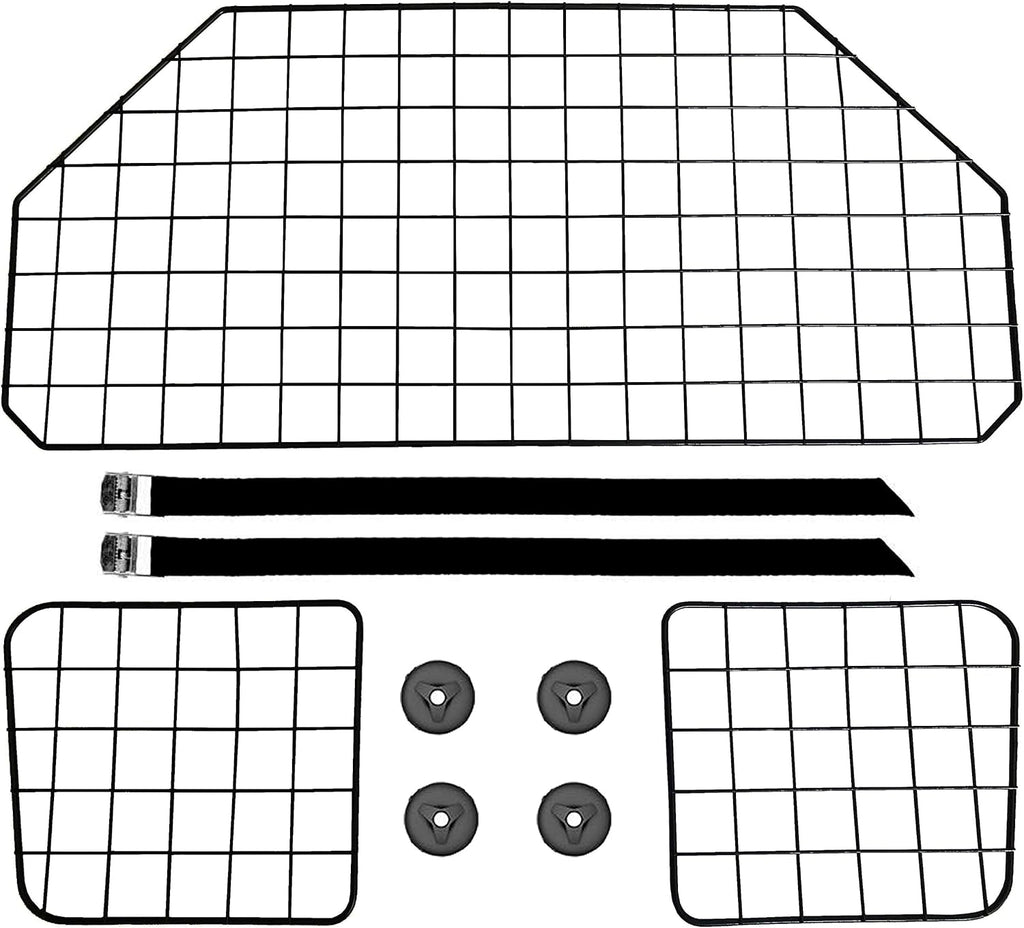 Black Heavy-Duty Pet Wire Dog Barrier I103