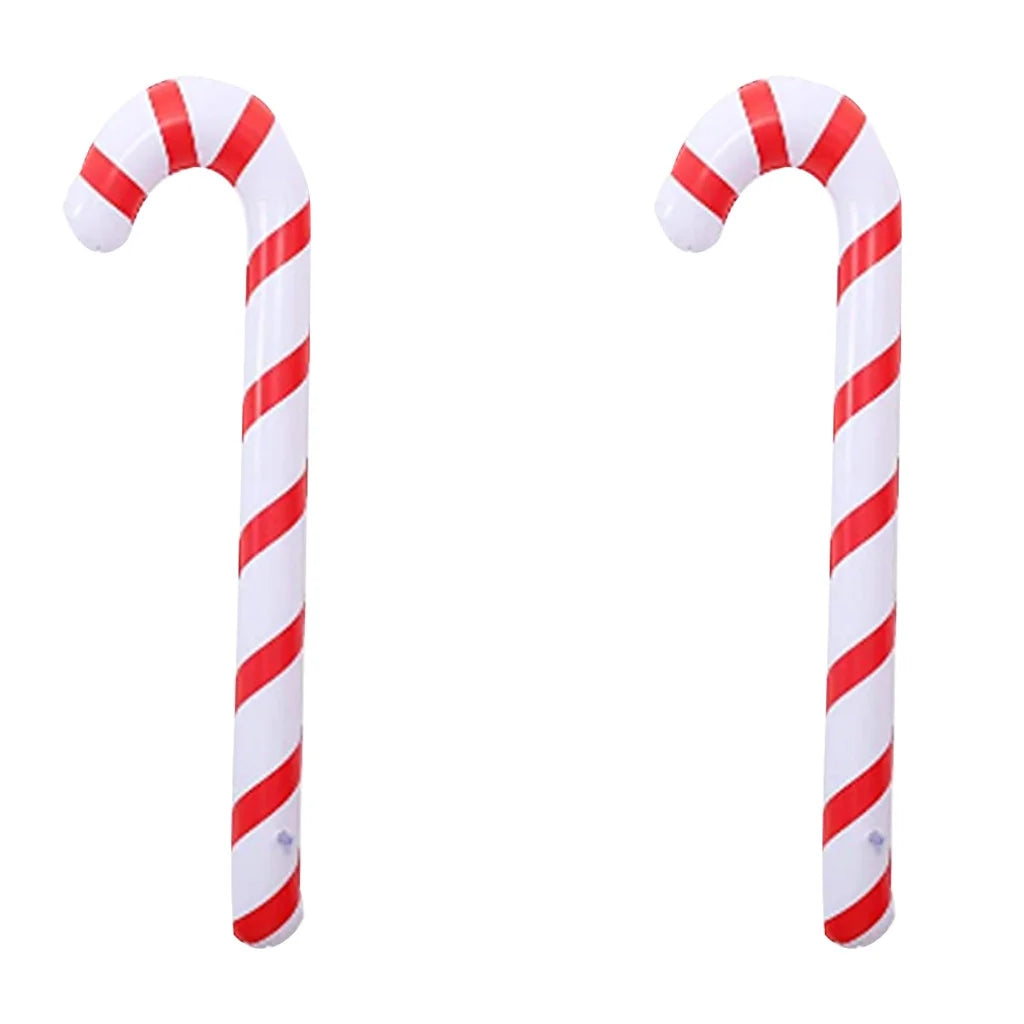 Inflatable Candy Canes Christmas Balloons Outdoor Decoration U466878