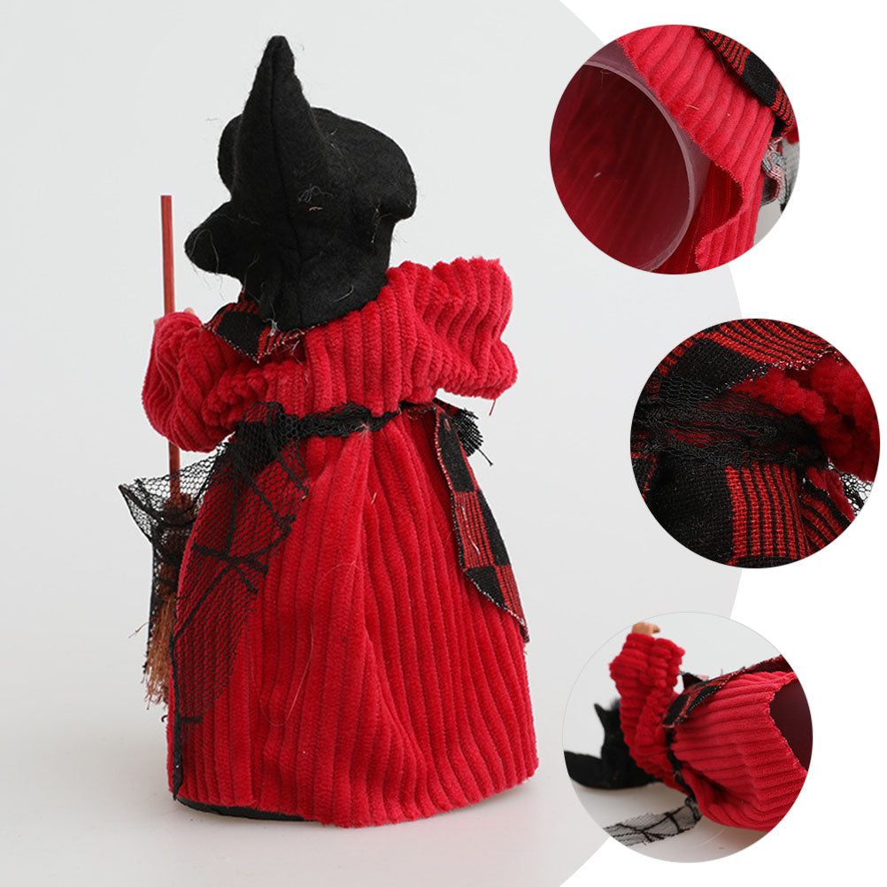 Halloween Witch Pendant Decor Plastic Figurine D1148