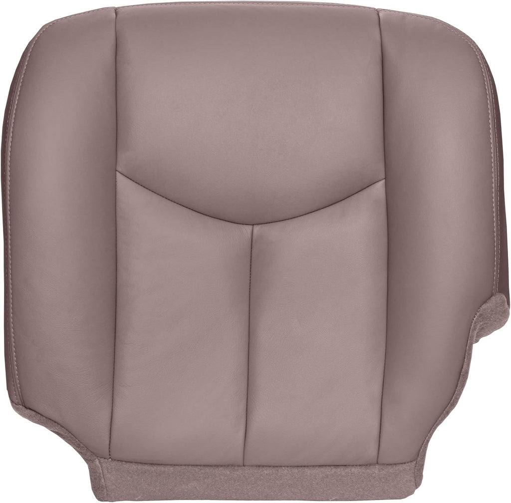 Driver Bottom Replacement Seat Cover - Medium Neutral (Tan) Leather C451962