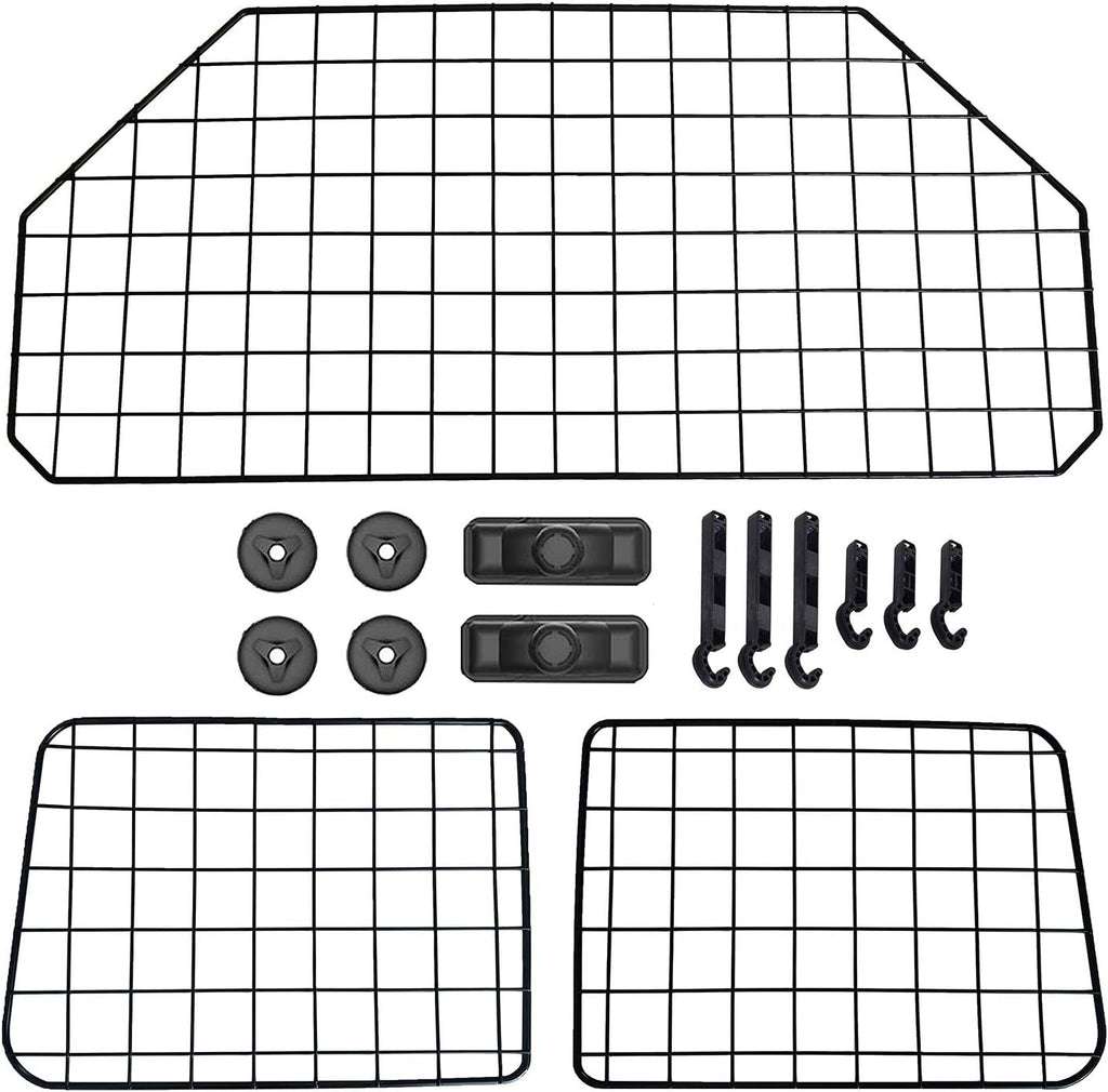 Black Heavy-Duty Pet Wire Dog Barrier I103