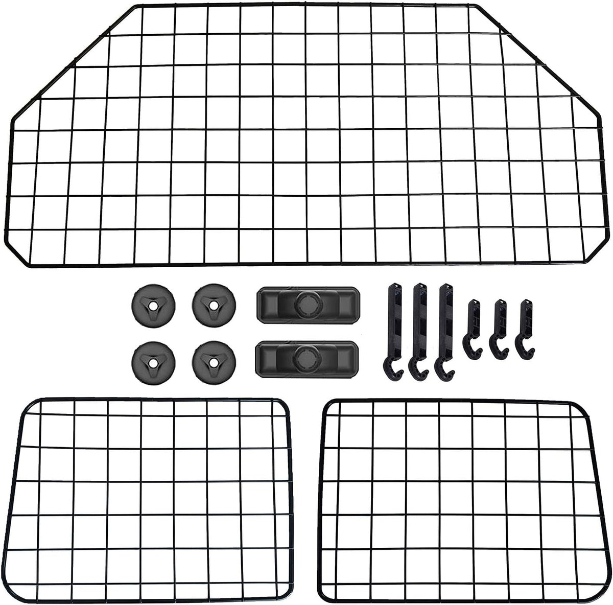 Black Heavy-Duty Pet Wire Dog Barrier I103