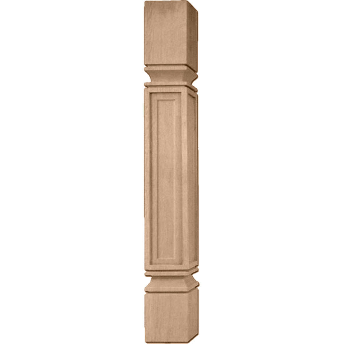 Cherry Raised Panel Cabinet Column O1649