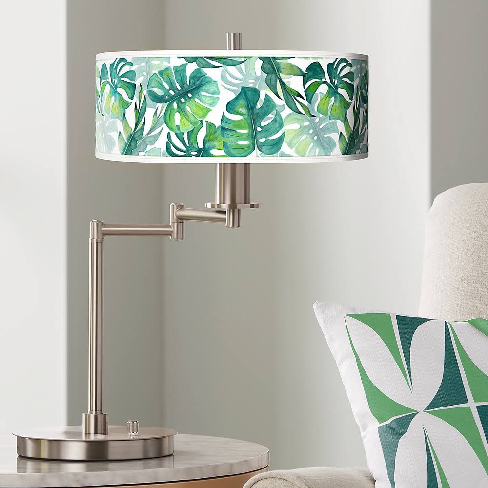 Tropical Style LED Swing Arm Desk Lamp I1730