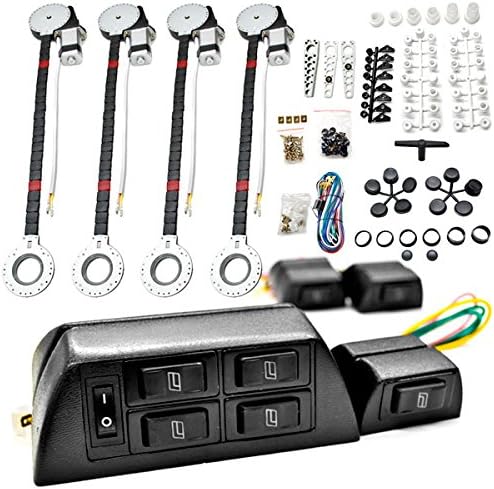 4x Door Car Power Window Keyless Door Unlock Kit B754