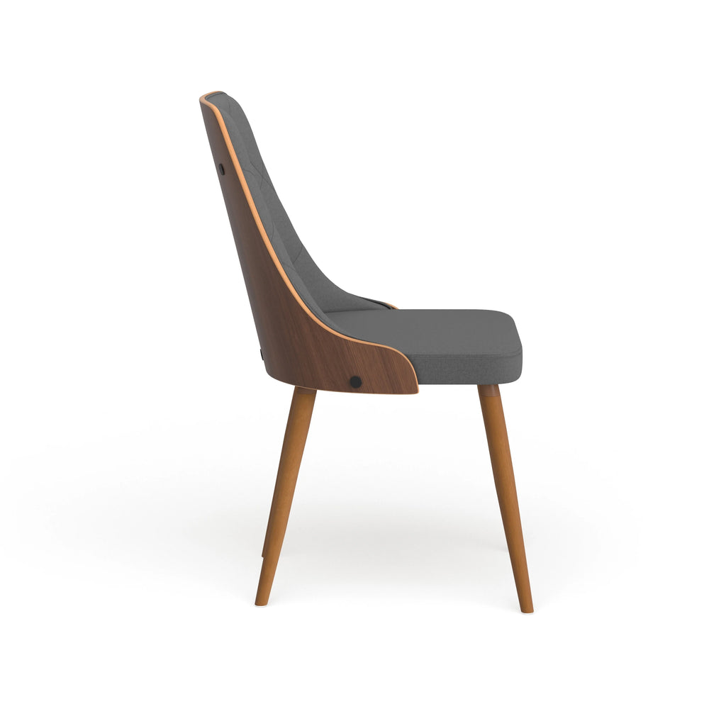 Walnut Wood Dining Chair K418326