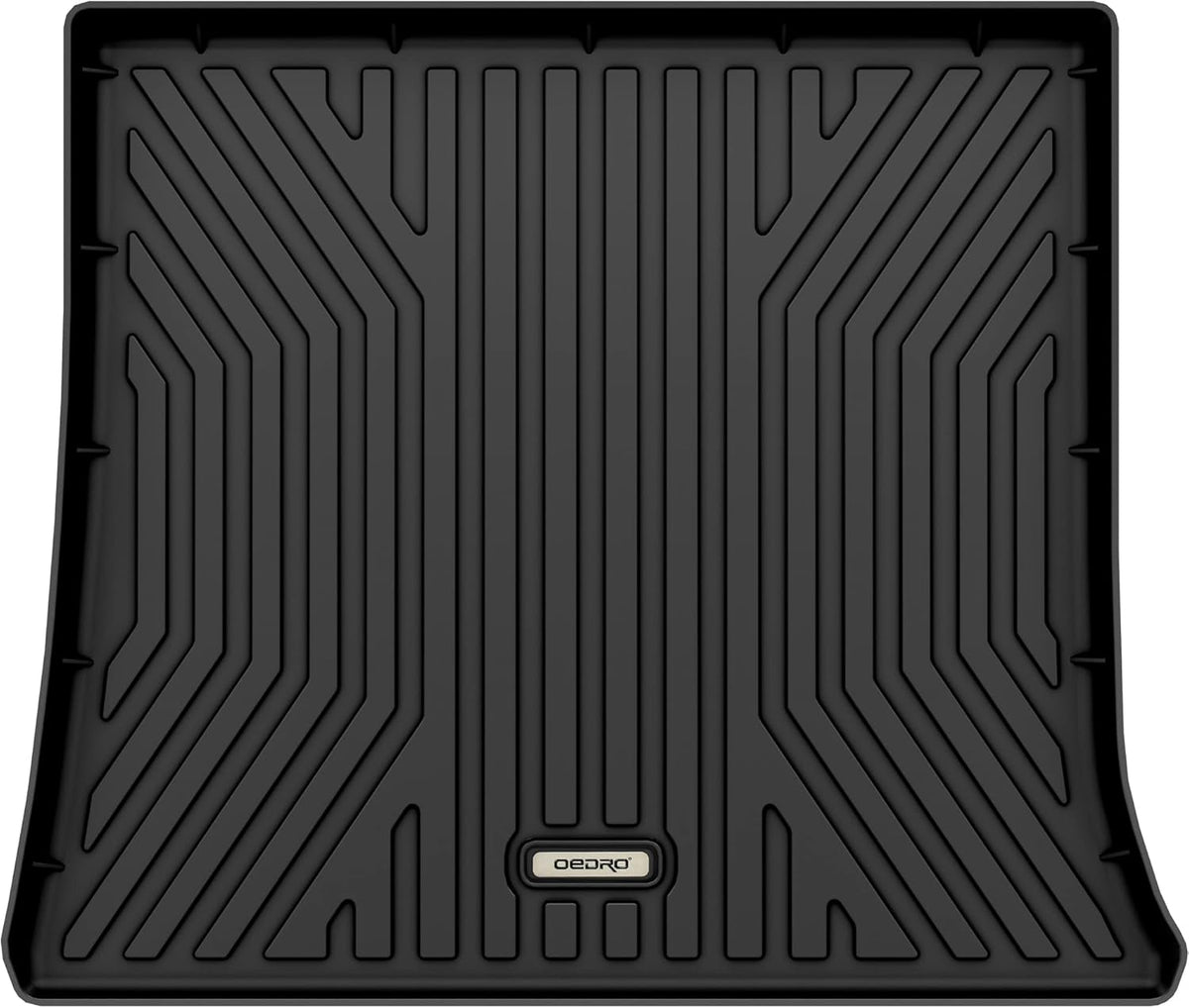 Black All Weather Cargo Trunk Liner Floor Mats Pack of 2 C44847