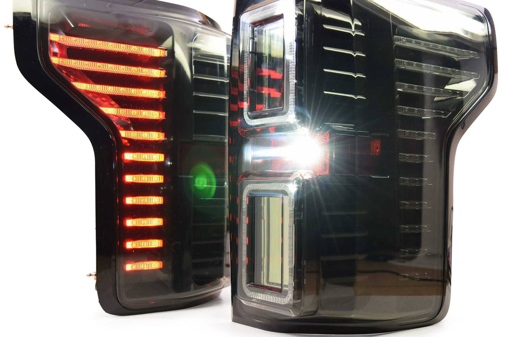 Smoked LED Tail Lights J6482