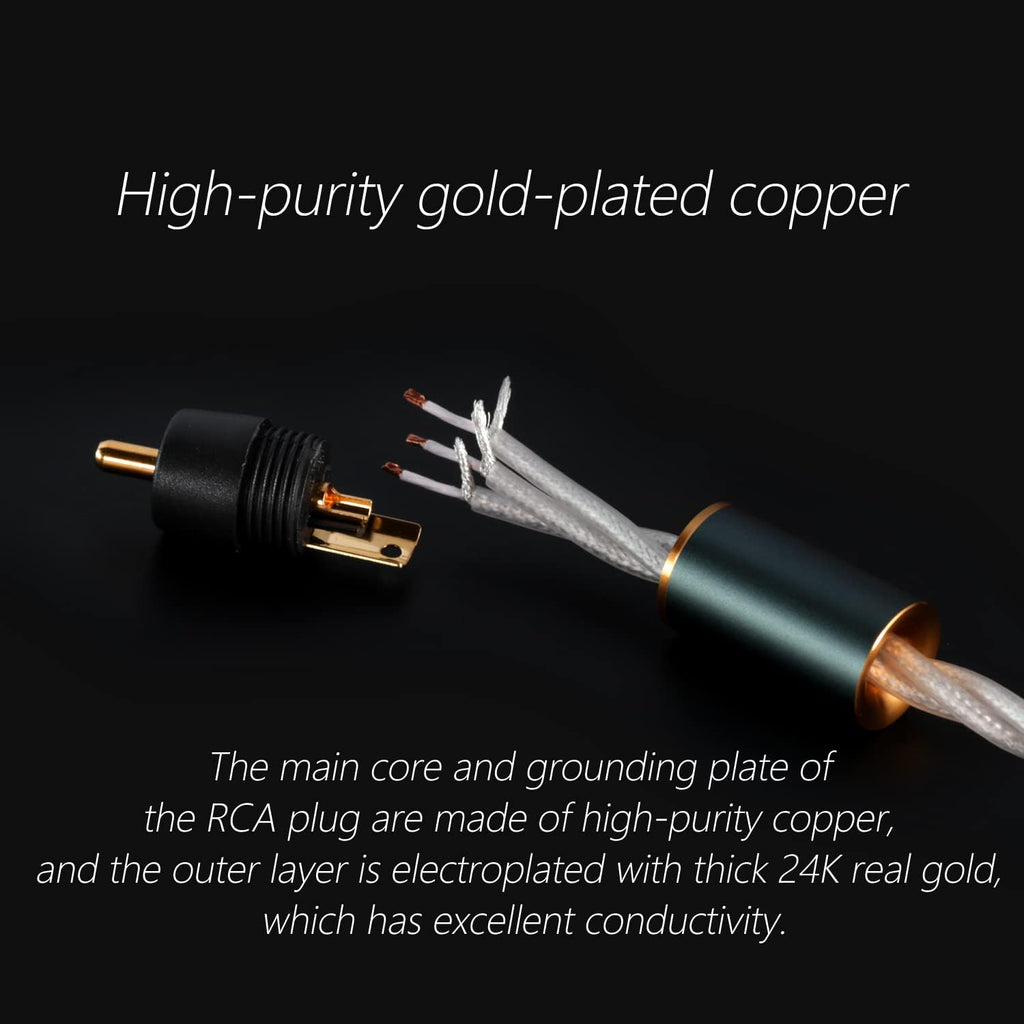 RCA Signal Cable with PCOCC Conductor (20CM) H7685