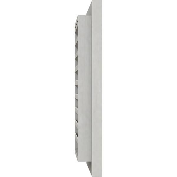Primed Vertical Gable Vent W375