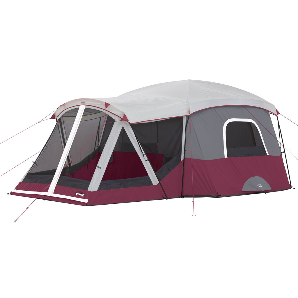 11-Person Family Camping Cabin Tent with Screen Room H6453