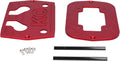 Battery Hold Down Tray Bracket Aluminum Red Pack of 2 O663724