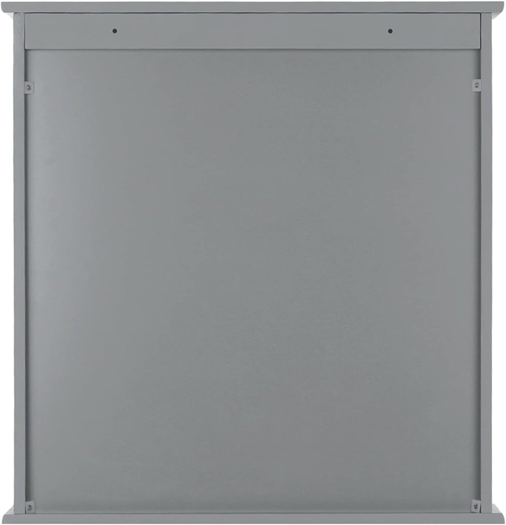 Bathroom Wall Mount Cabinet with Glass Doors & Shelves N850