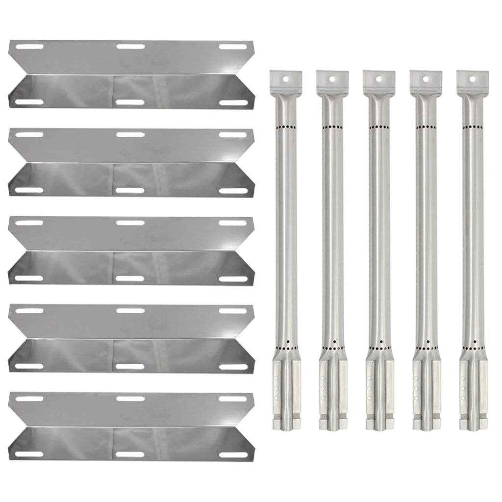 5-Pack Stainless Steel BBQ Gas Grill Tube Burner Replacement Parts Q557