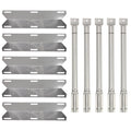 5-Pack Stainless Steel BBQ Gas Grill Tube Burner Replacement Parts Q557