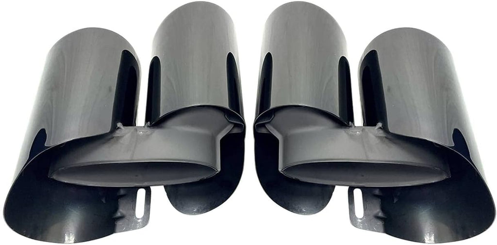 Black Stainless Muffler Tail Tip Exhaust Pipe C9759