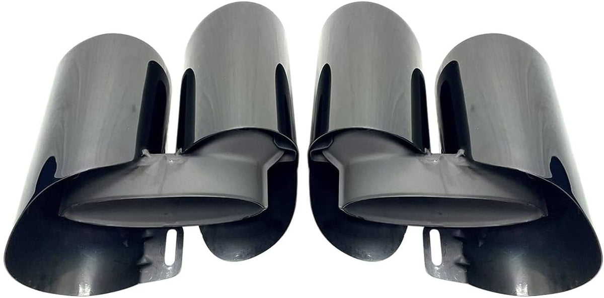 Black Stainless Muffler Tail Tip Exhaust Pipe C9759