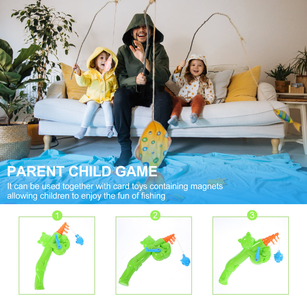 Magnetic Pole Catch Children's Fishing Rod Toy J261
