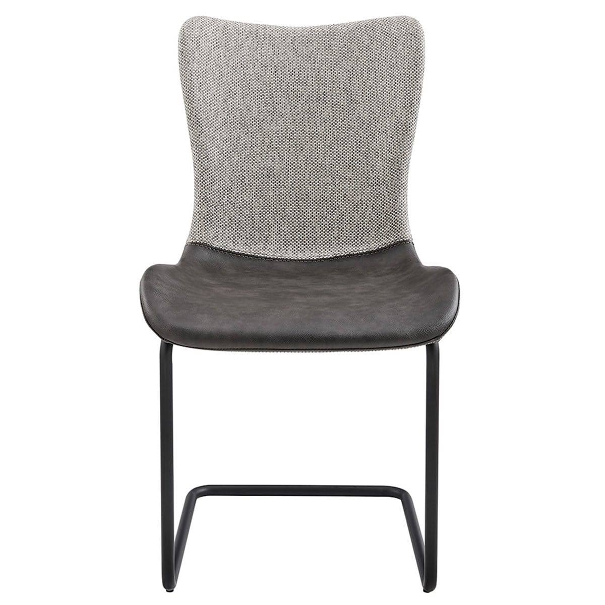 Dark Gray Side Chair Set of 2 B3426