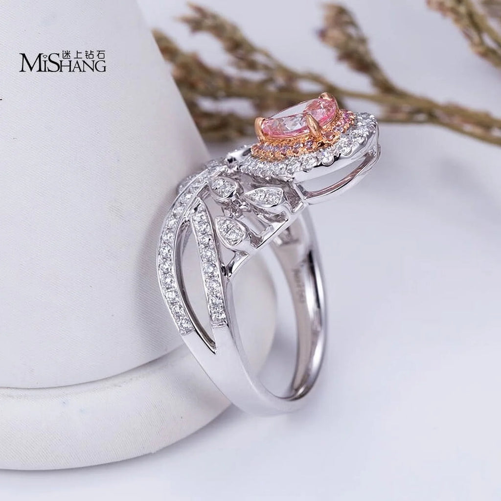 18K Gold Ruby Ring D4218