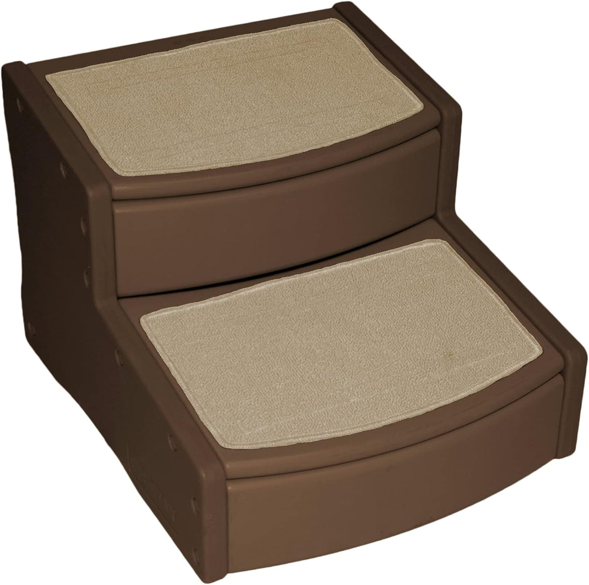 Pet Stairs, 2 Step, Extra Wide, Removable Carpet, Pack of 2 M625360