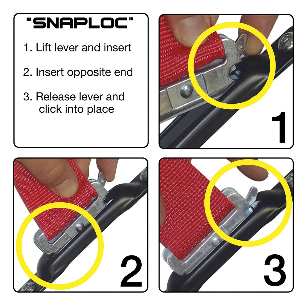 Stainless 10 Pack E-Track Single Strap Anchors H587