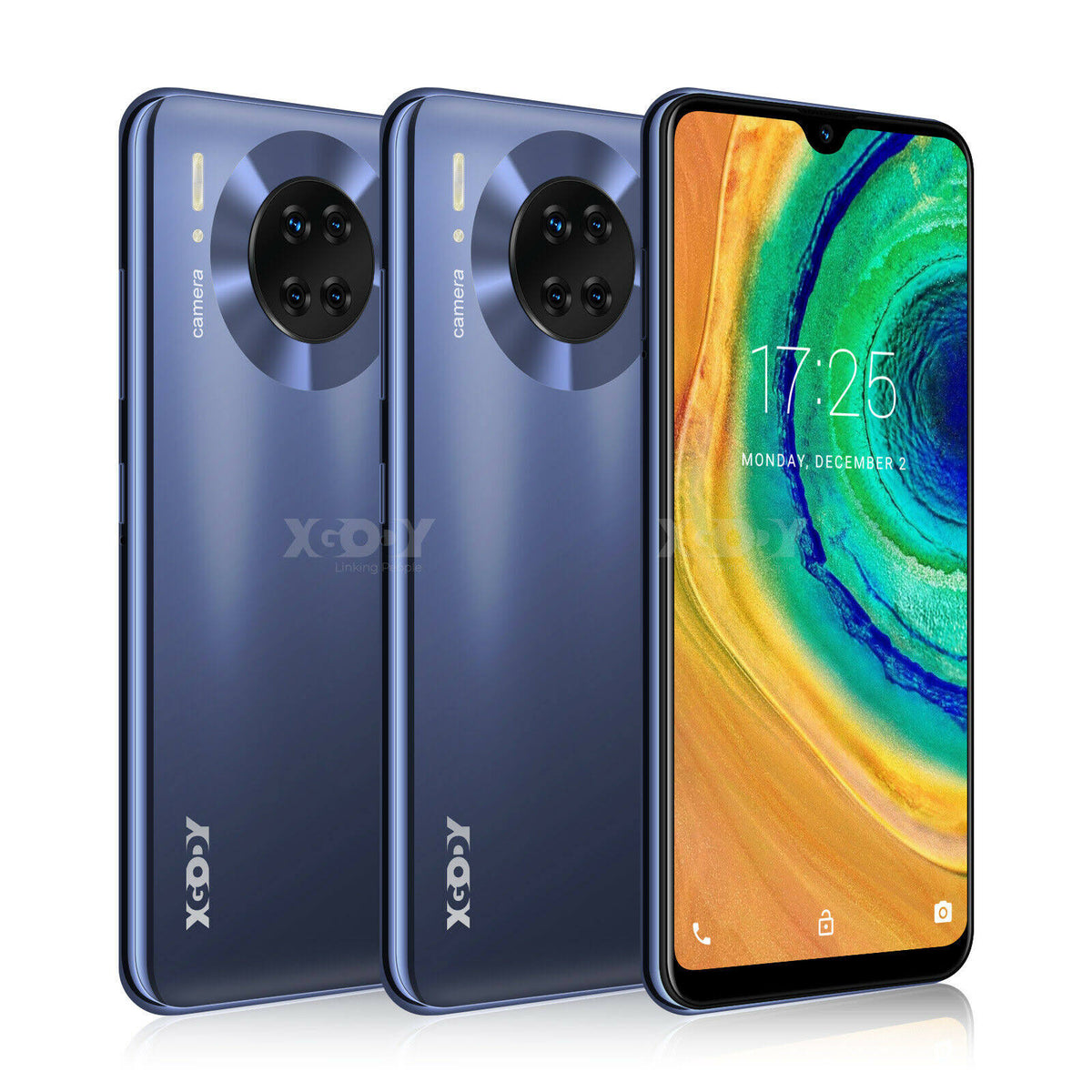 Blue 32GB Unlocked Android Smartphone V144837