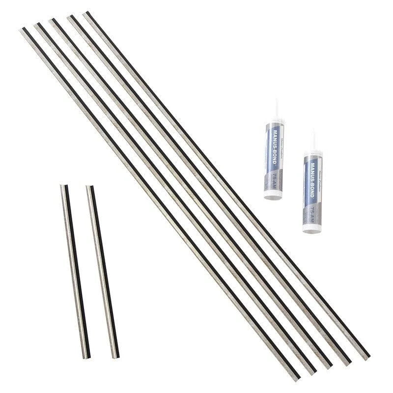 Silver Metal Backsplash Panel 15 Sq ft Kit S260