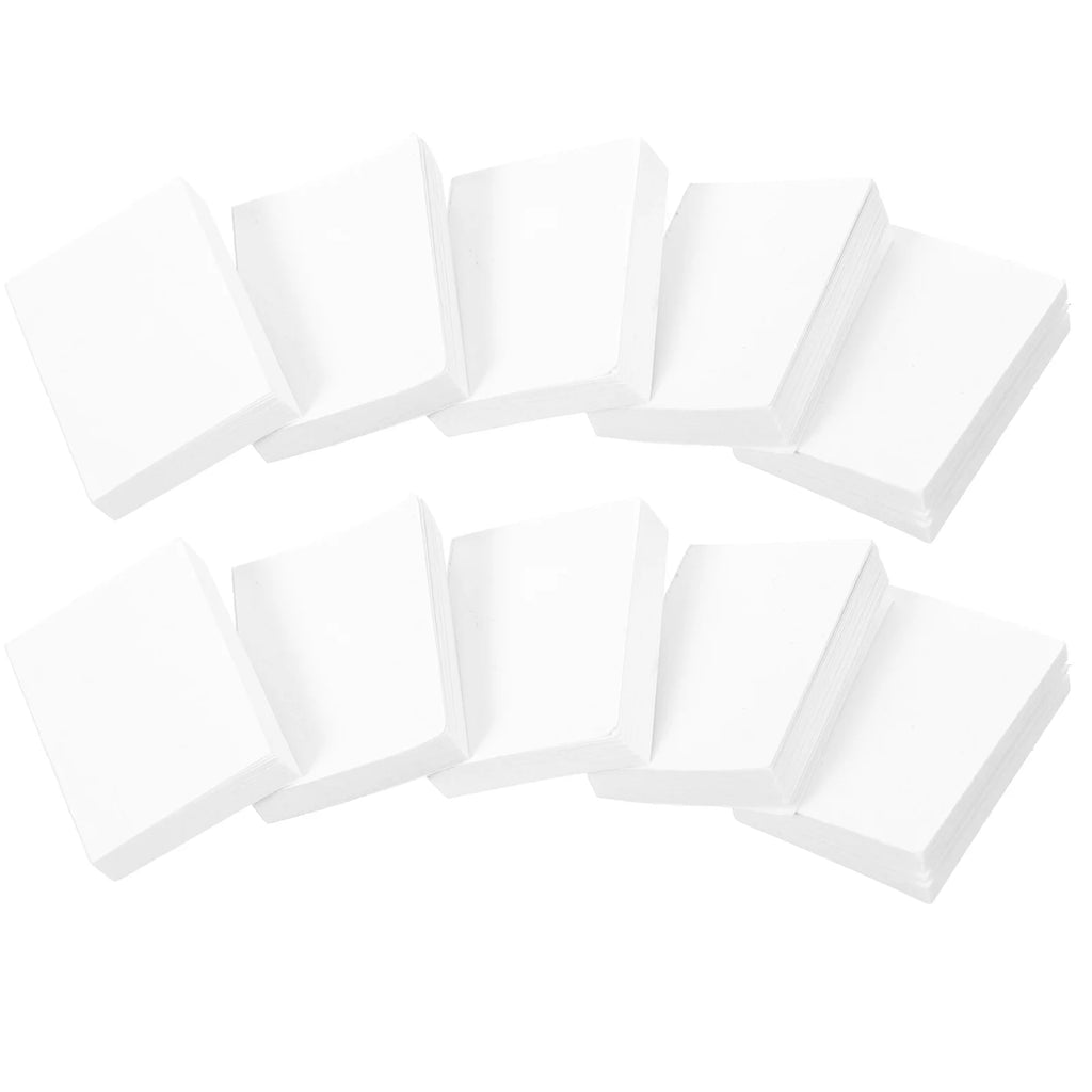 20pcs Doll House Mini Books Blank Paintable Models Prop M631936