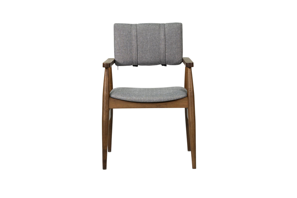 Gray Solid Wood Dining Chairs (Set of 2) O785