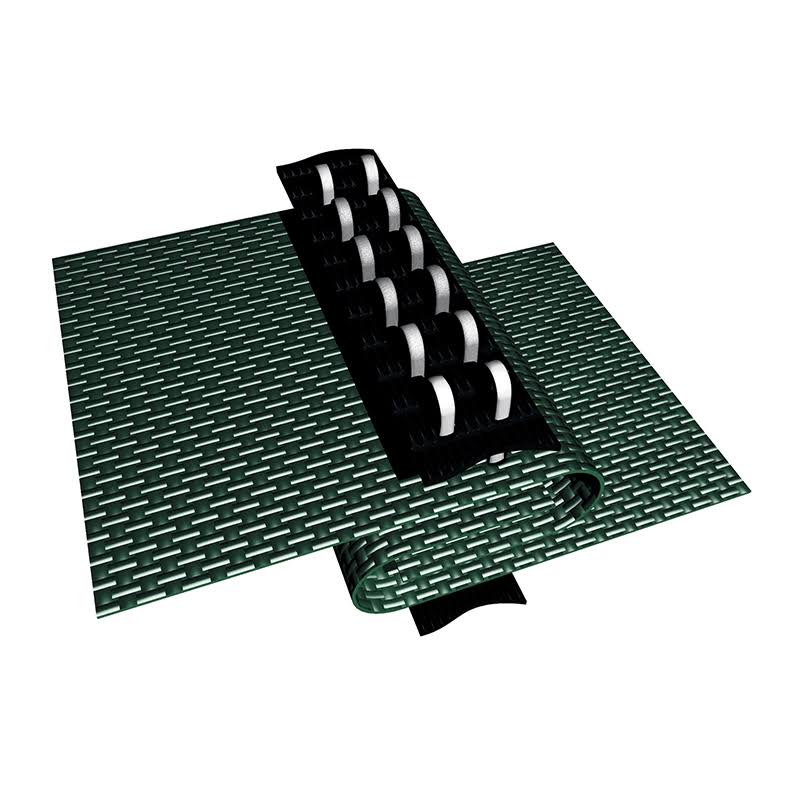 Blue 20-Year Ultra Light Solid Safety Cover for 12-ft x 20-ft Pool w/ Right Step A4486