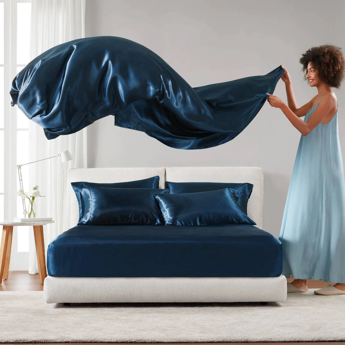 Satin Sheet Set Cal King F762