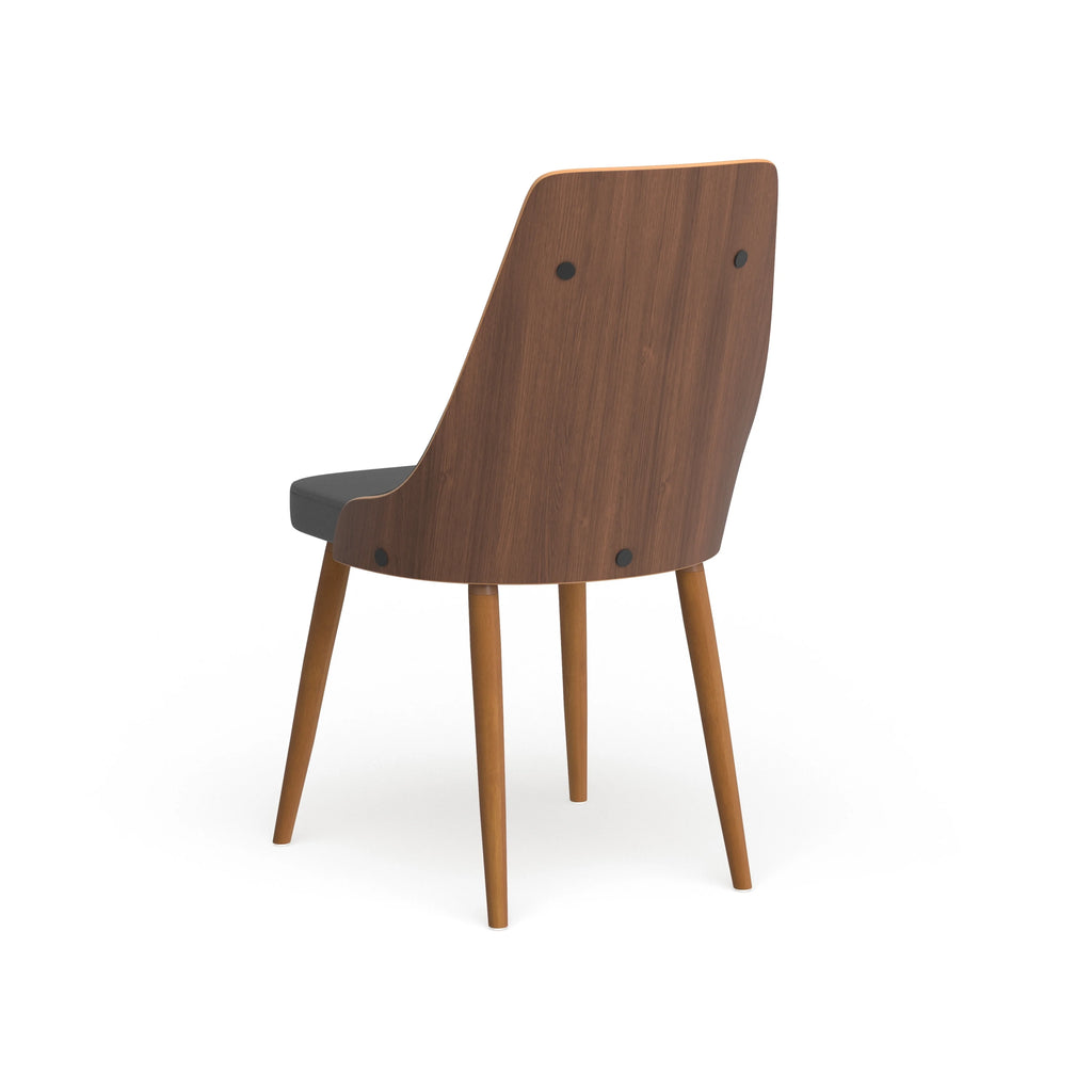 Walnut Wood Dining Chair K418326