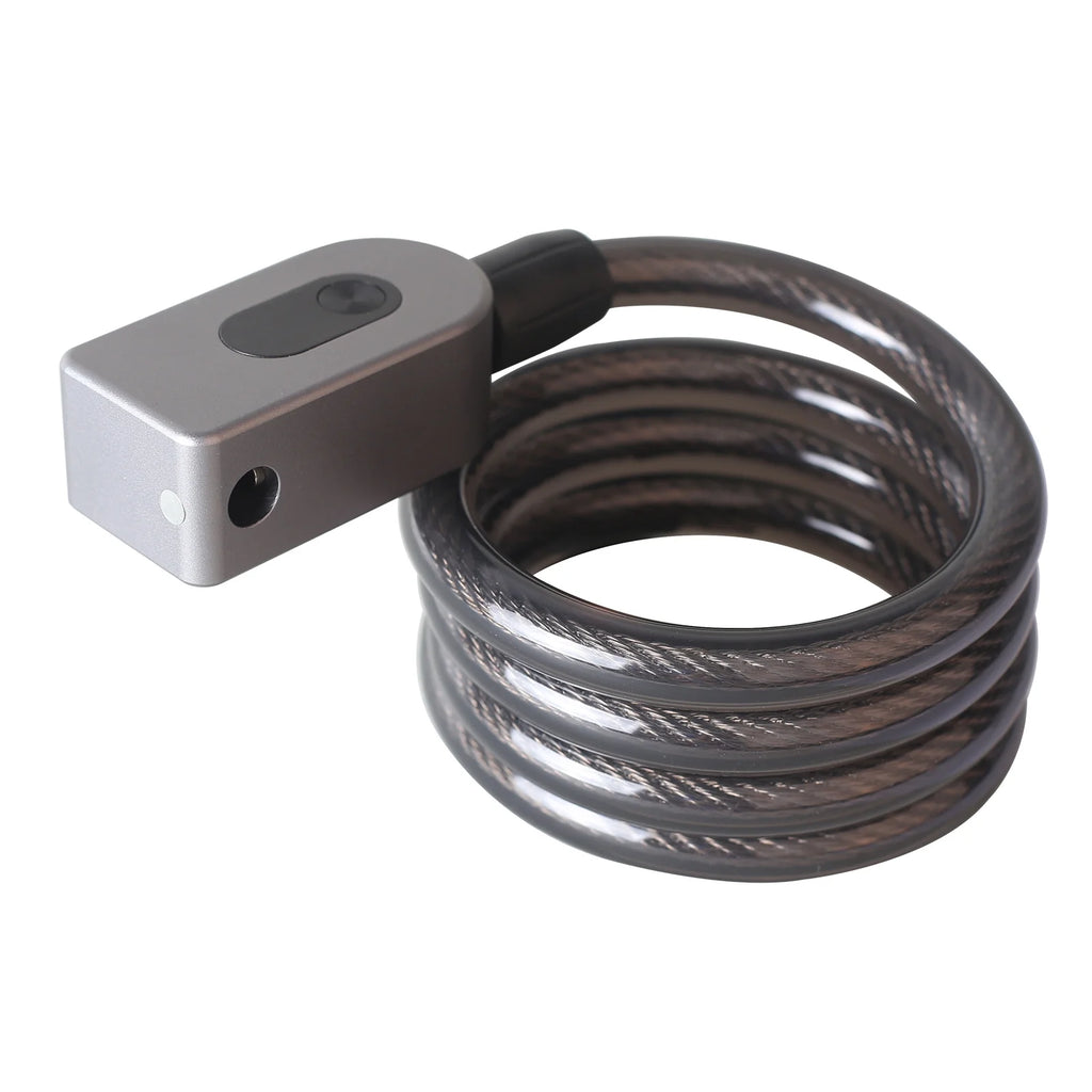 Bike Lock Cable Combination Lock Keyless Cable Lock IP66 Waterproof Built-in Battery U219