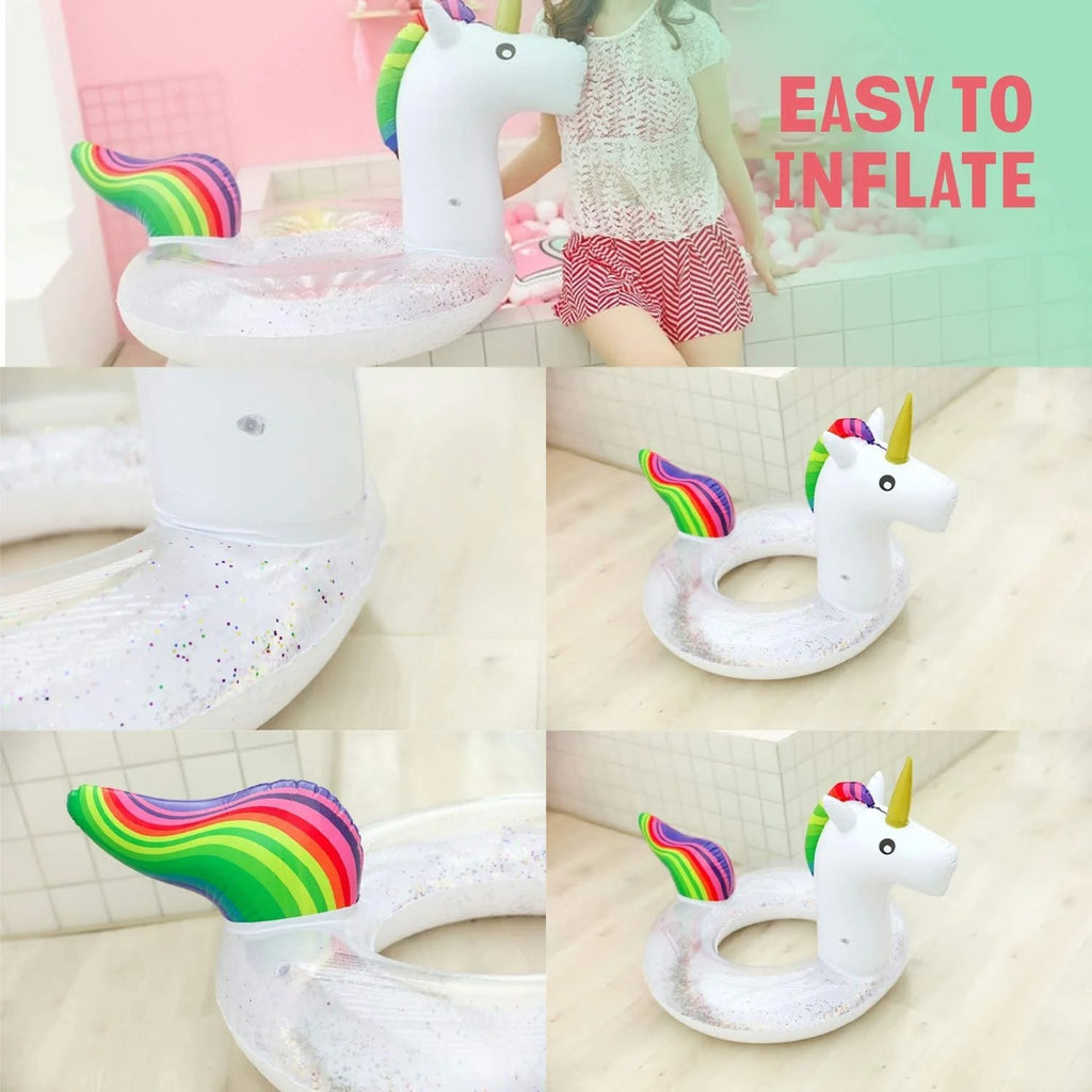 Inflatable Unicorn Pool Float E76105
