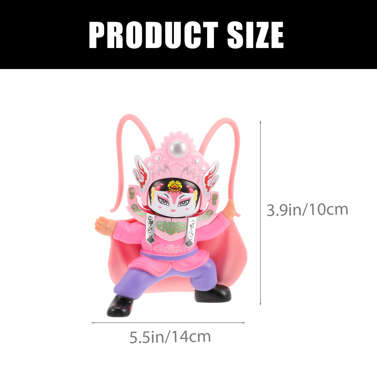 Cars Cake Decorations Sichuan Opera Face Doll Miniature Souvenir Japandi Christmas Ornaments Antique Chinese Dolls Child J796387