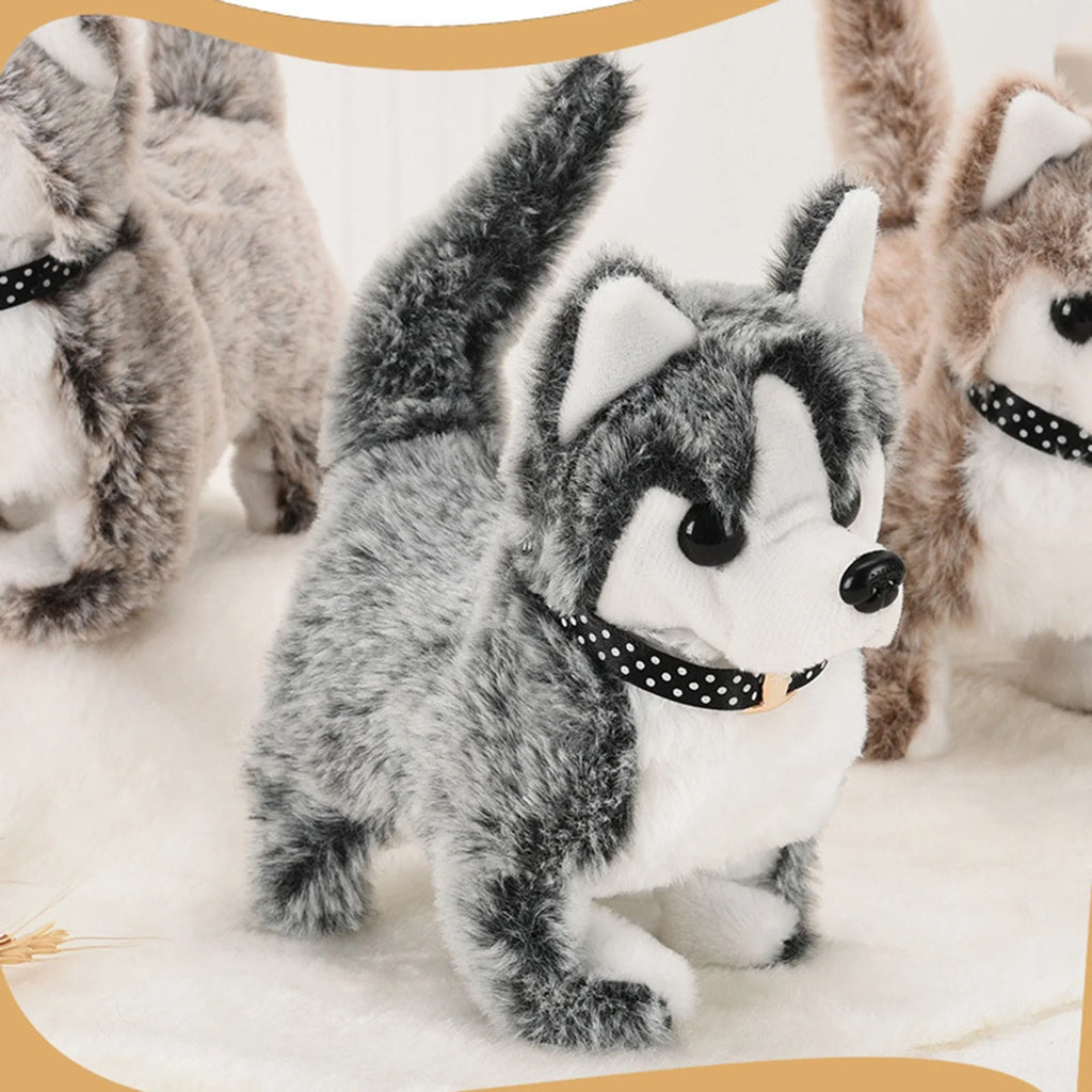 Simulation Plush Dog Toy Electric Plush Toy U782