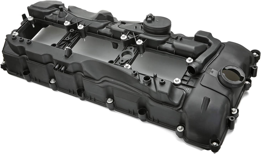 N55 Engine Valve Cover with Gasket Bolts Kit & Oil Cap V56321