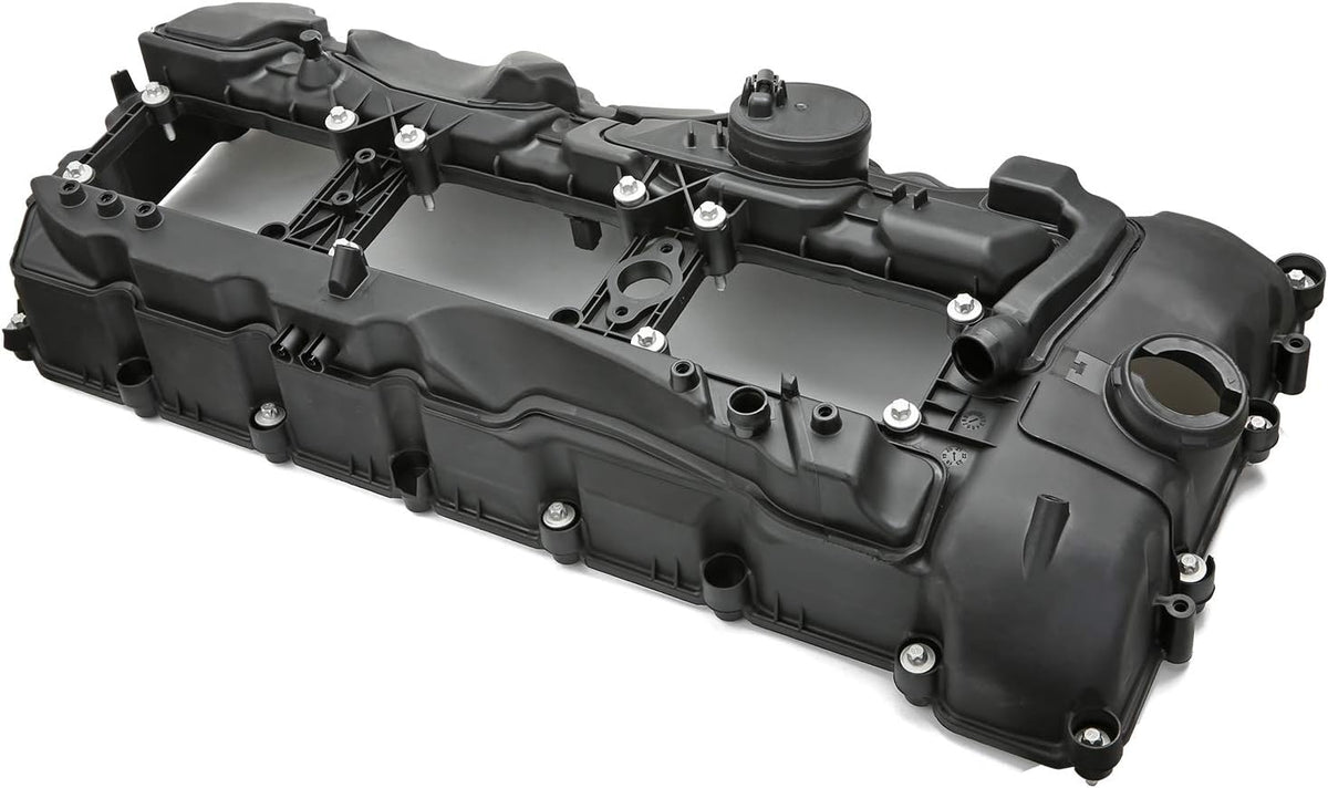N55 Engine Valve Cover with Gasket Bolts Kit & Oil Cap V56321