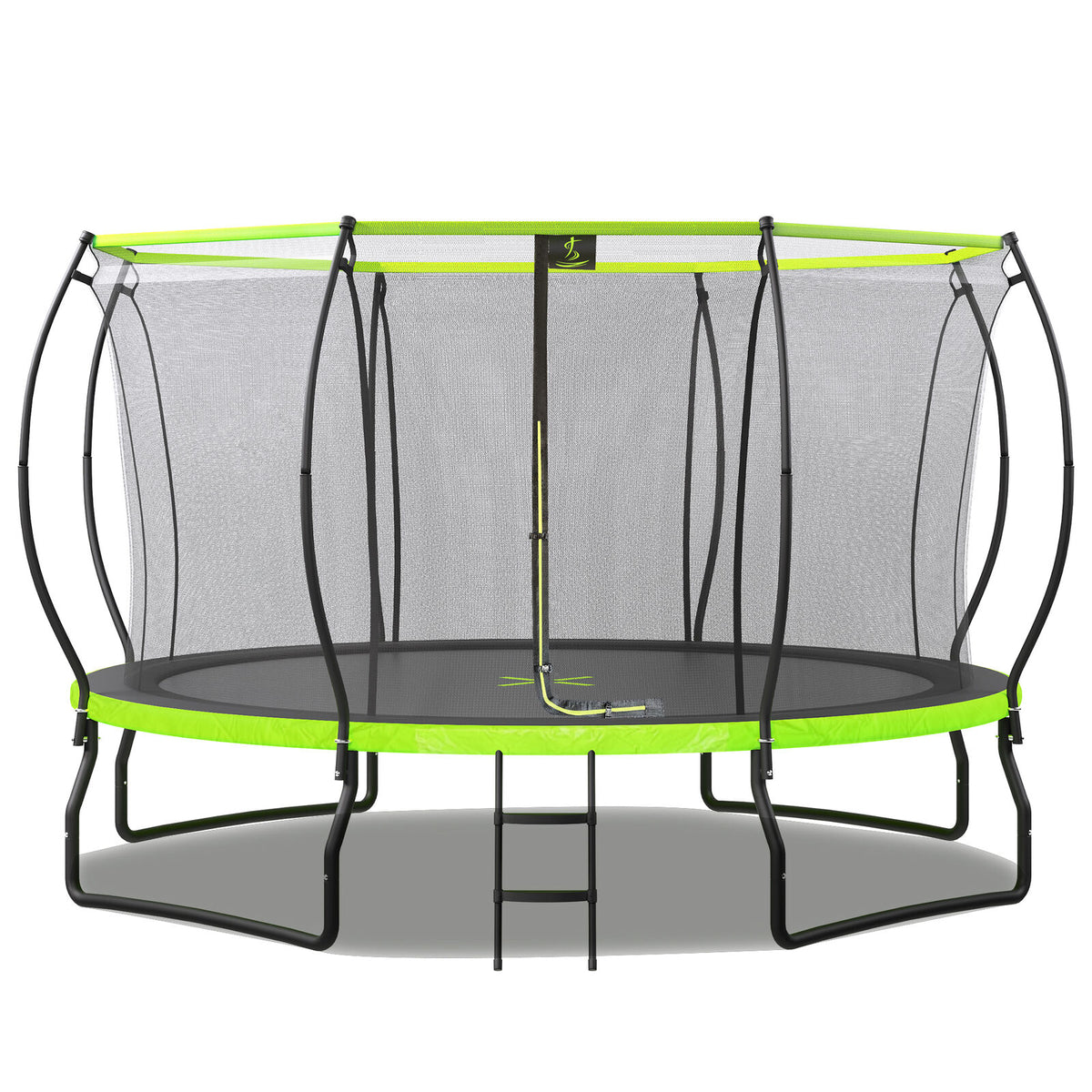 14FT Trampoline with Safety Enclosure Net J946