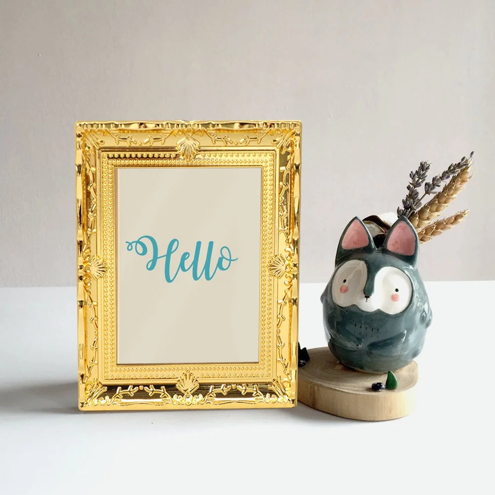 Vintage Doll House Miniature Picture Decor 2 Pcs B517189