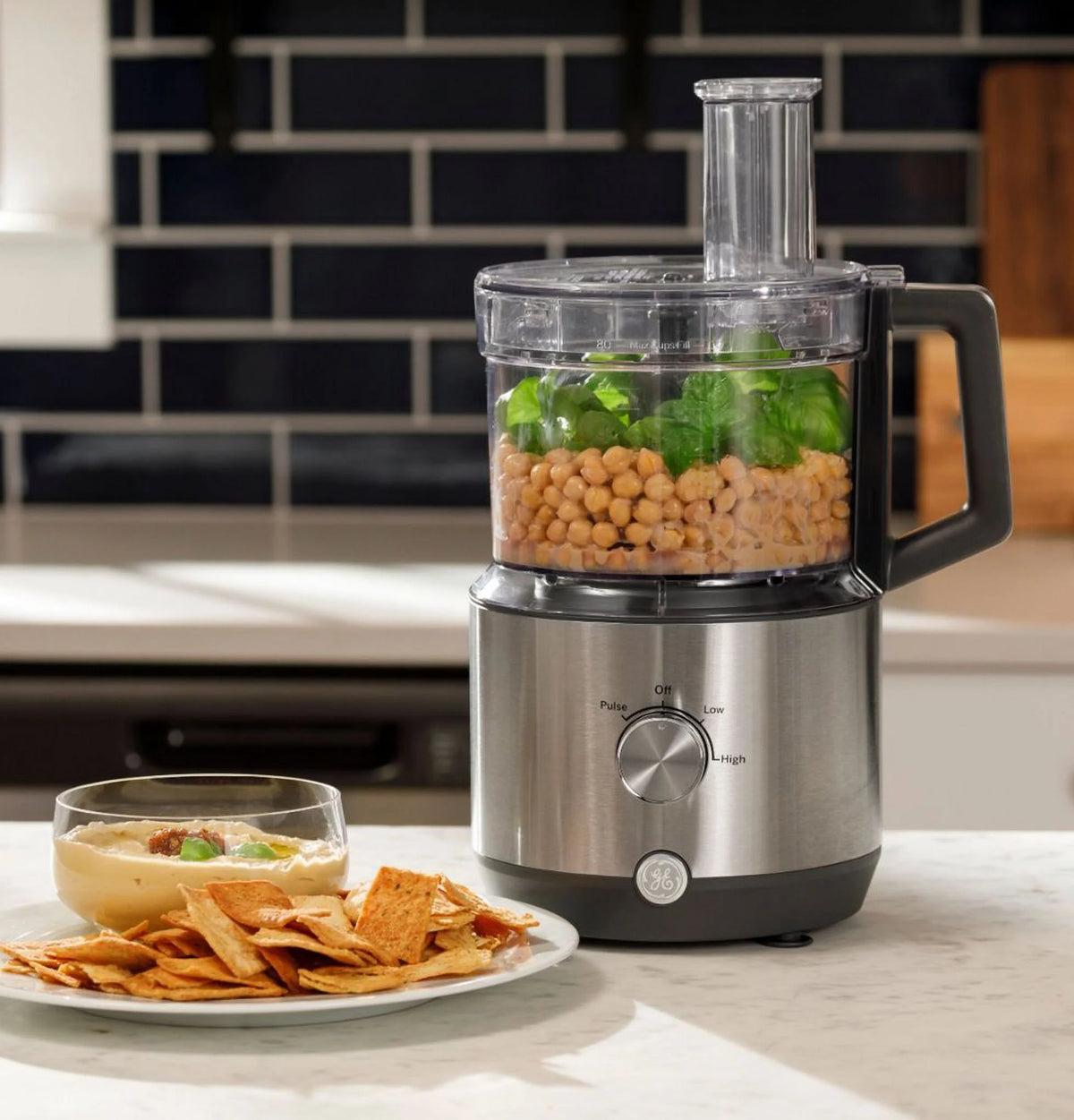 Stainless Steel 12-Cup Food Processor L703