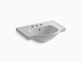 Ice Grey 24x22 Centerset Sink Basin C11445