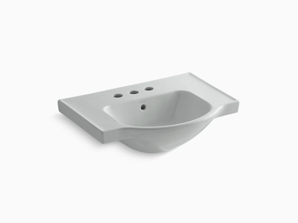 Ice Grey 24x22 Centerset Sink Basin C11445