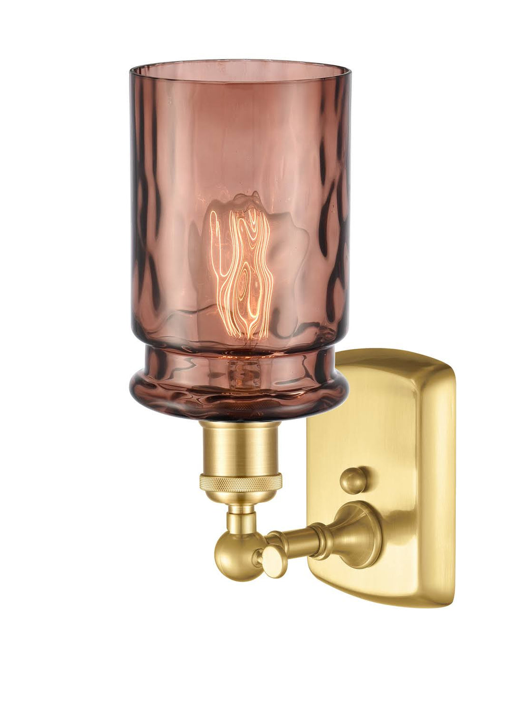 Satin Gold 1 Light Sconce W211