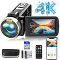 4K Camcorder with IR Night Vision and 18X Digital Zoom X7096